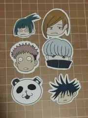 jujutsu kaisen Chibi Stickers Full Set Waterproof 2”