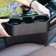 1X Car Seat Gap Storage Organiser Box Key Coin Phone Caddy Drink Bottle Holder