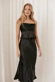[PUP3] Belle Two Piece Set - Black XS black