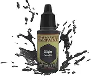 The Army Painter Night Scales Warpaint - Acrylic Non-Toxic Heavily Pigmented Water Based Paint for Tabletop Roleplaying, Boardgames, and Wargames Miniature Model Painting