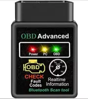 OBD2 Car Diagnostic Scanner w/ Bluetooth Code Reader works for iPhone/Android