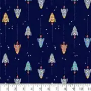 Handmade Blanket, Burp Rag/ Security Blanket, and Bib Spaceships Navy