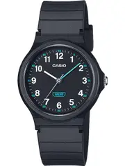 Casio Timeless Collection Pop Bio Resin Strap Black LQ-24B-1BEF Black Plastic Womens Watch
