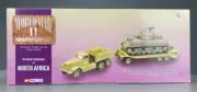 1/50 Corgi #CC55108 Die Cast WWII Diamond T Transporter & M4 Sherman Tank D0921