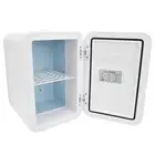 LED Makeup Fridge 8L Mirror Door Mini Fridge Portable Skincare Refrigerator ID