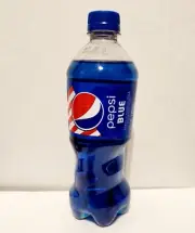 FULL PEPSI BLUE 2021 20 Oz Berry Flavor Soda UNOPENED Collectible Bottle
