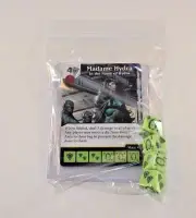 Marvel Dice Masters Deadpool * MADAME HYDRA * RARE Uncommon Set CUR + 4 dice