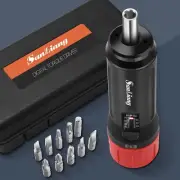 Sanliang Torque Screwdriver Wrench Driver Bits Set 10-70 Inch in-lbs