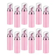 2 Oz Empty Foam Pump Bottle, 12 PCS Soap Dispenser, Pink,Rose Gold