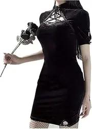 [BBrand] Women's Sexy Steampunk Gothic Bolero Long Sleeve Shrug High Collar Dress
