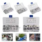 Stainless Steel Flat Washer Assortment Kit Multiple Sizes Top Grade Material