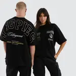 [Nena and Pasadena AFL] Collingwood Magpies AFL Stadium Loopback Tee Black