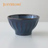 在飛比找momo購物網優惠-【Just Home】日式御井澤5.3吋陶瓷飯碗 深邃藍(飯