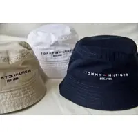 在飛比找蝦皮購物優惠-【Tommy Hilfiger】漁夫帽 經典日常穿搭 字體L