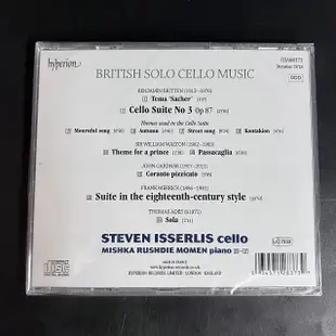 中陽 CDA68373 英國大提琴作品集 Steven Isserlis 大提琴 CD