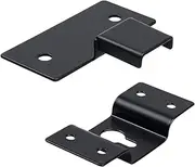 Wall Mount Speaker Hook Hanger Brackets Kit with Screws Universal Versatile for Loudspeaker Easily Install Accessories