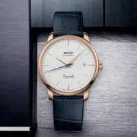 在飛比找PChome24h購物優惠-MIDO 美度錶 Baroncelli 簡約超薄 機械錶 男