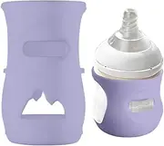 Glass Milk Bottle Covers,Breastfeeding Bottle Silicone Sleeve Food-Grade | Milk Bottle Insulation Cover for Excellent Protection