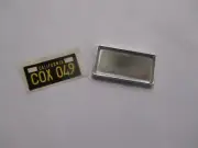 VTG ORIGINAL 1970S COX DUNE BUGGY EARLY LICENSE FRAME AND DECAL RARE PART OEM