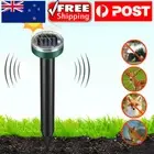 -12x Gardeon Snake Repeller Multi Pulse Ultrasonic Solar Powered Pest Repellent