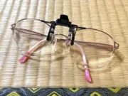 Optical Clip-on Flip-up Magnifying Reading Glasses +1.0 ~ +3.5 Japan Import F/S
