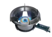 Safe Ex-High Pressure Max130Mj Gas Wok Burner 1.8M Braided Hose Adjust Regulator