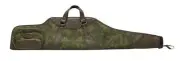 Canvas Leather Khaki Army Green Gun Bag Slip 49" Rifle Shotgun Case Hunting 48"