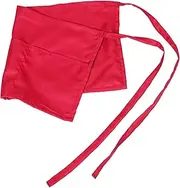 [VALICLUD] Cute Waitress Apron Half-length Chef Pocket Kitchen Shop Men's Chef Apron Polyester Cooking