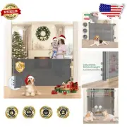Retractable Baby Gate 33" Tall, Extra Wide 71" for Ultimate Safety & Convenience