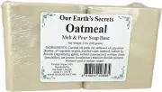 Our Earth's Secrets - Oatmeal 2 Lbs Melt and Pour Soap Base