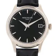 Patek Philippe Calatrava White Gold Black Dial 5227G-010