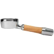 ECM Olive Wood Handle Naked Portafilter