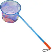 Kids Fishing Net, Landing Net with Carbon Fiber Telescopic Pole Handle and Ul...