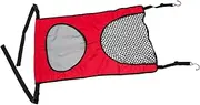 BELLIFFY Pet-Friendly Car Barrier Red Nylon Mesh Sturdy Easy to Install for Boys and Girls Dogs