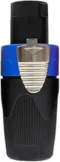 CCWUTQF 1PC 4 Pole Plug Speaker Powercon Connector Male Professional Audio Power Plug(Blue)