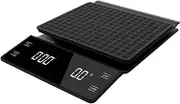 Digital Kitchen Scale - Digital Baking Scale, Portable Scale | High Precision USB Rechargeable Coffee Scale, Multipurpose Slim Cooking Scale for Home, Restaurant, (5.12x7.2x1.22 Inches)