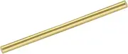 uxcell 1pcs Brass Rods (12mm) 1/2 Inch x (305mm) 12 Inch Brass Solid Round Stock Lathe Bar for Knife Handles Pin DIY Craft Model Plane
