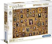 Clementoni - 61881 - Impossible Puzzle Harry Potter 1000 Pieces - Jigsaw Puzzle 1000 Pieces, Jigsaw Puzzle for Adults, Made in Italy, Horizontal