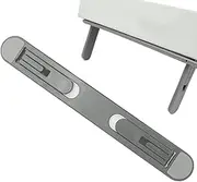 Computer Stand for Laptop | Foldable Notebook Holder Desk - 2 Height Adjustable Laptop Riser, Invisible Desk Monitor Stand for Table, Home, School Supplies