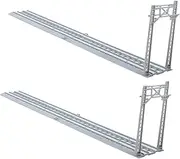1 Set of Train Track Toys Educational Pole Accessories DIY Train Scene Layout