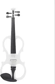 Violin, Solid Wood Electroacoustic Violin, Silent Electric Violin, Playing Practice Instruments, Suitable for Children or Beginners