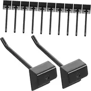 [BUTIFULSIC] 32Pcs Metal Pegboard Hooks Supermarket Display Hook Accessories for Organizing Tools Crafts and Sundries Garage Kitchen and Workshop