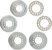 Okiyakusama Wheel Balancers Set 300-318 Metal Fitting for 3/4 and 1 Ton Single Rear Wheel Easily Install Sturdy Accessories