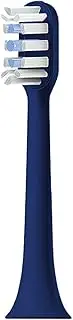 NWHEJIRM 8 Toothbrush Heads Compatible For MIJIA Mijia Electric Toothbrush T301 MES605 T302 MES608 T501 MES607 T501C Pro Replacement Toothbrush Head(8Pcs blue and black)