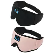 Wireless Bluetooth 5.0 Mask Stereo Eye Masks Headphones Earphone Sleep Music
