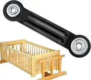 Glider Bracket Hardware, Glider Bearing Arm Replacement Hardware, Rocker Arm Patio Glider Parts for Hammocks, Outdoor Rocking Chairs