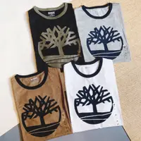 在飛比找蝦皮商城優惠-Timberland Logo Tee 黑綠 白 灰 深藍 