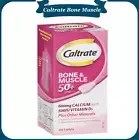 Caltrate Bone Muscle Health Calcium Magnesium Vitamin D3 50 plus years 100 tab