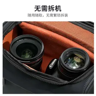 相機背包 相機包 火柴人斜挎防水相機攝影包 單反單肩包 適用于尼康佳能索尼富士微單