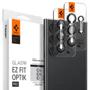 SPIGEN Galaxy S24 Ultra Lens Protector, 2024 Genuine EZ Fit Optik Pro Glass 2PCS for Samsung
